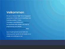 Tablet Screenshot of code.dk